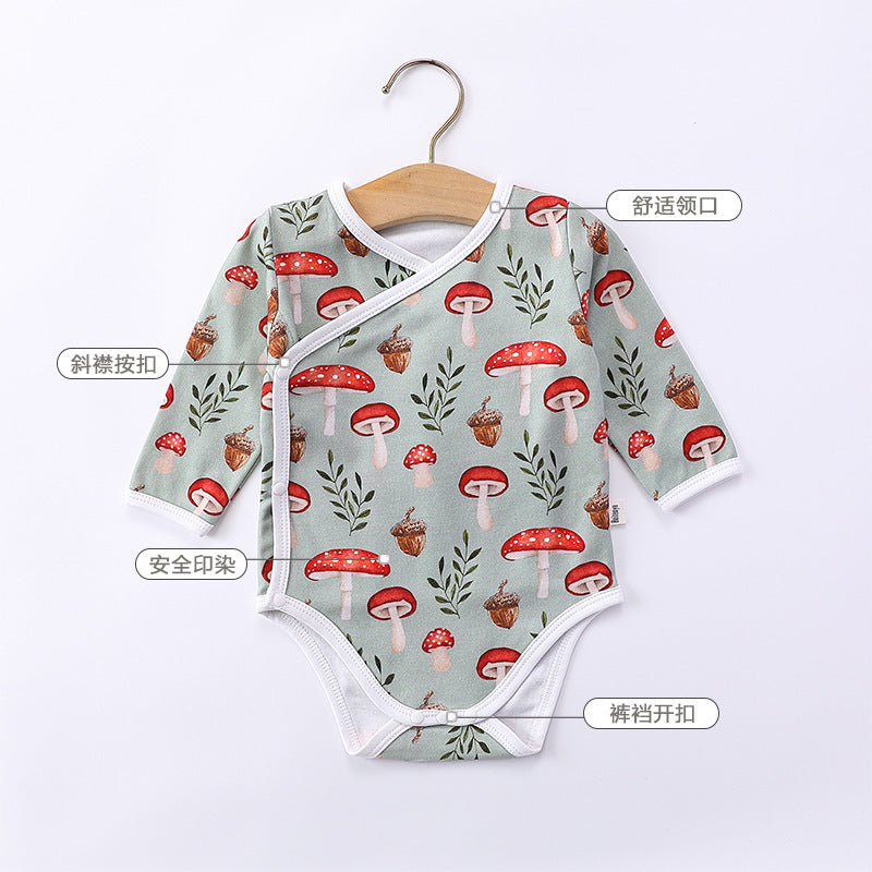 Long Sleeve Autumn Spring Soft Cotton Onesies