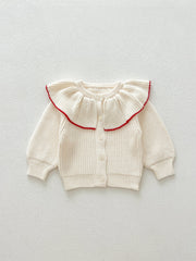 Autumn New Arrival Baby Kids Girls Comfortable Plain Knitted Long