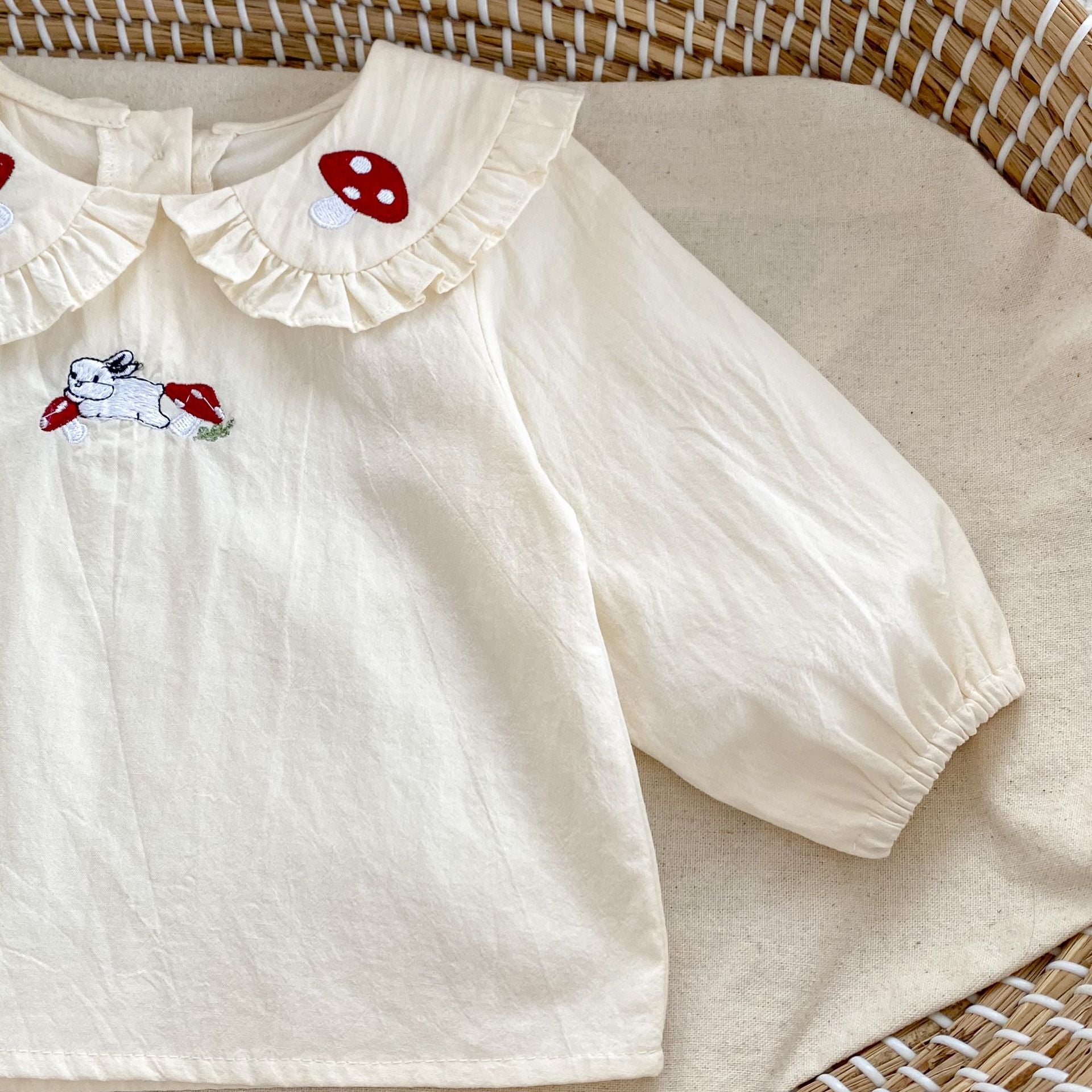 Autumn New Arrival Baby Kids Girls Comfortable Simple Rabbits and