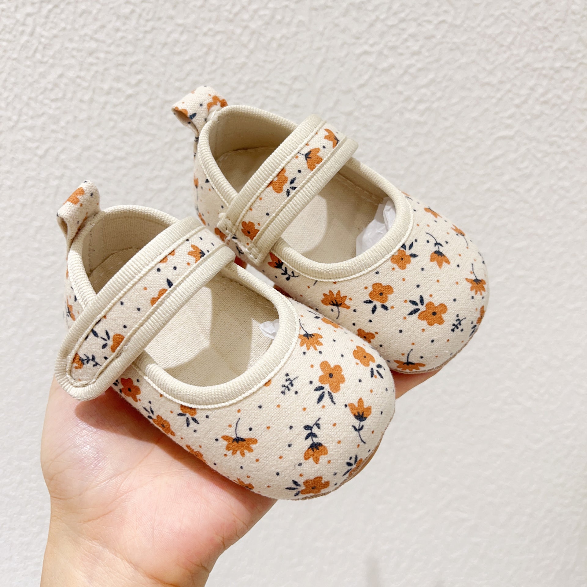 Floral Design Baby Girl Toddler Shoes