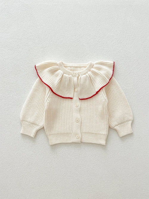 Autumn New Arrival Baby Kids Girls Comfortable Plain Knitted Long