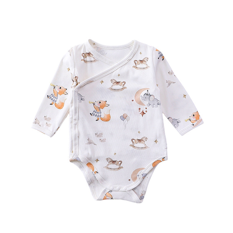 Long Sleeve Autumn Spring Soft Cotton Onesies