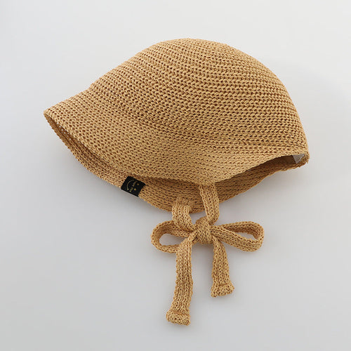 Summer Trendy Straw Hat For Girls, Baby Girl Sun Hat, Thin And