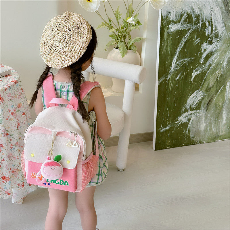 Baby Cute Print Pattern School Bags Backpack