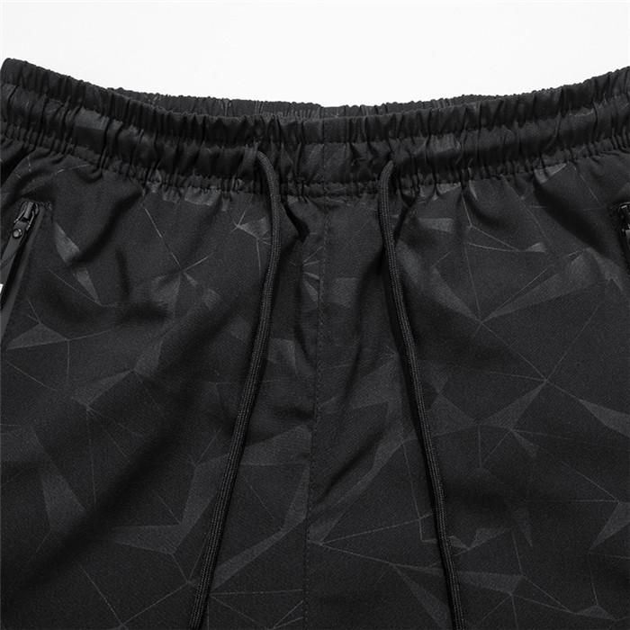 US Stock Men's Shorts Black Casual Loose Shorts Short Pants Sports