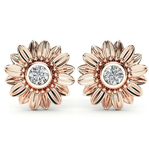 CZ Stone Earings Fashion Jewelry Crystal Stud Earrings For Women