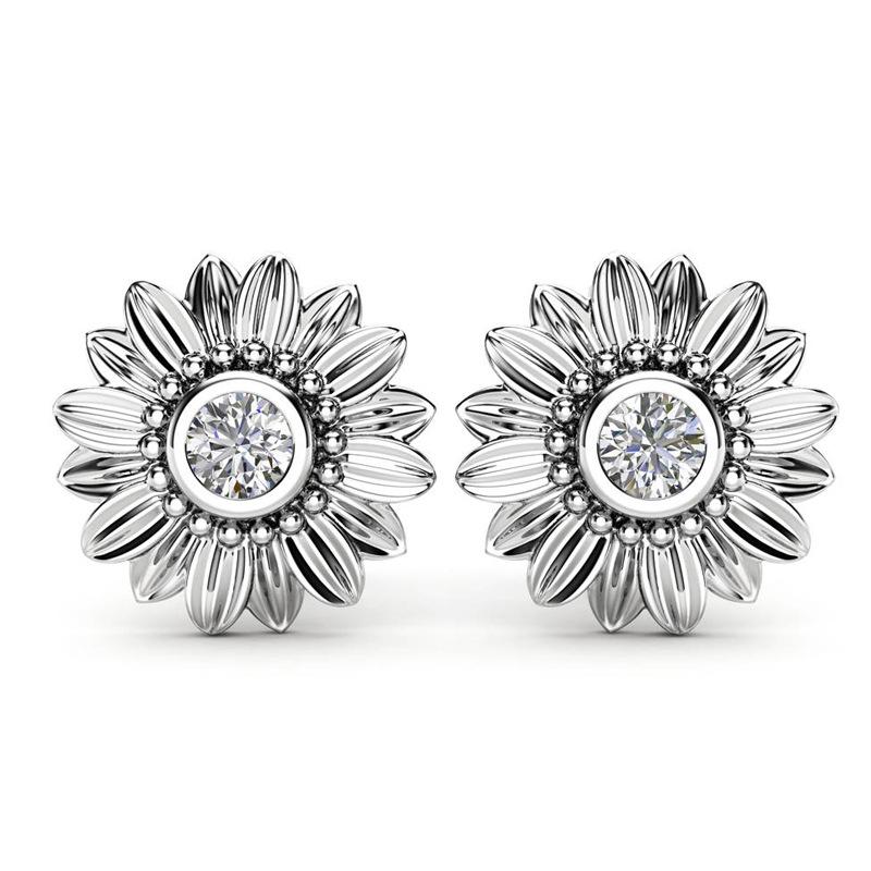 CZ Stone Earings Fashion Jewelry Crystal Stud Earrings For Women