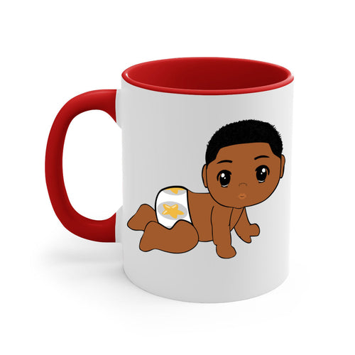 black baby boy 3#- Black men - Boys-Mug / Coffee Cup