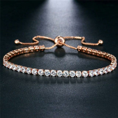 Simple Tennis Bracelet - Horizon Bliss