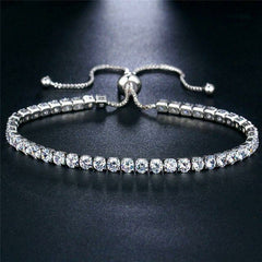 Simple Tennis Bracelet - Horizon Bliss