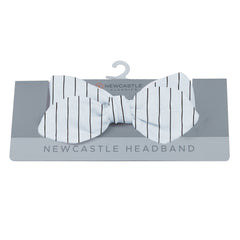 Pencil Stripe Bamboo Headband - Horizon Bliss