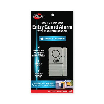 Door or Window Entry Guard Alarm With Magnetic Sensor