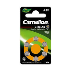 Camelion Hearing Aid A13 6pk