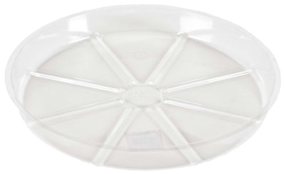 Woodstream VS4VUS 4 in. Clear Plant Saucer - Pack Of 50