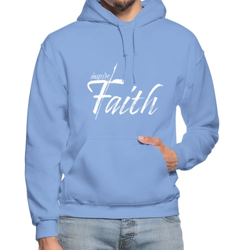 Mens Hoodie - Pullover Hooded Sweatshirt - Graphic/inspire Faith - Horizon Bliss