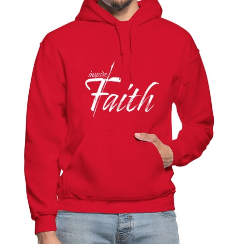 Mens Hoodie - Pullover Hooded Sweatshirt - Graphic/inspire Faith - Horizon Bliss