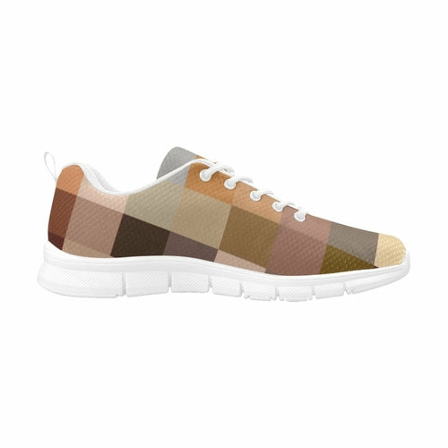 Womens Sneakers, Brown Running Shoes - Horizon Bliss