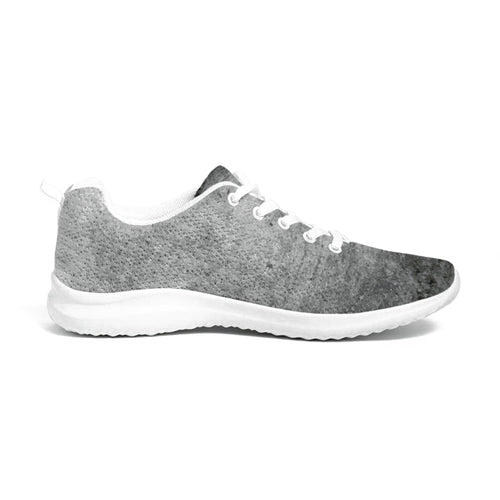 Womens Sneakers - Grey Tie-dye Style Canvas Sports Shoes / Running - Horizon Bliss