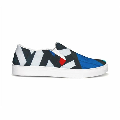 Womens Sneakers - Multicolor Low Top Slip-on Canvas Sports Shoes - - Horizon Bliss