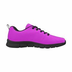 Womens Sneakers, Purple And Black Running Shoes - Horizon Bliss