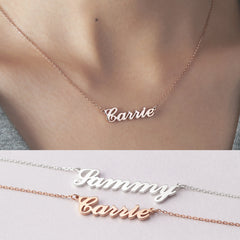 Necklace For Teen Girls, Name Necklace, High School Girl Gift - Horizon Bliss