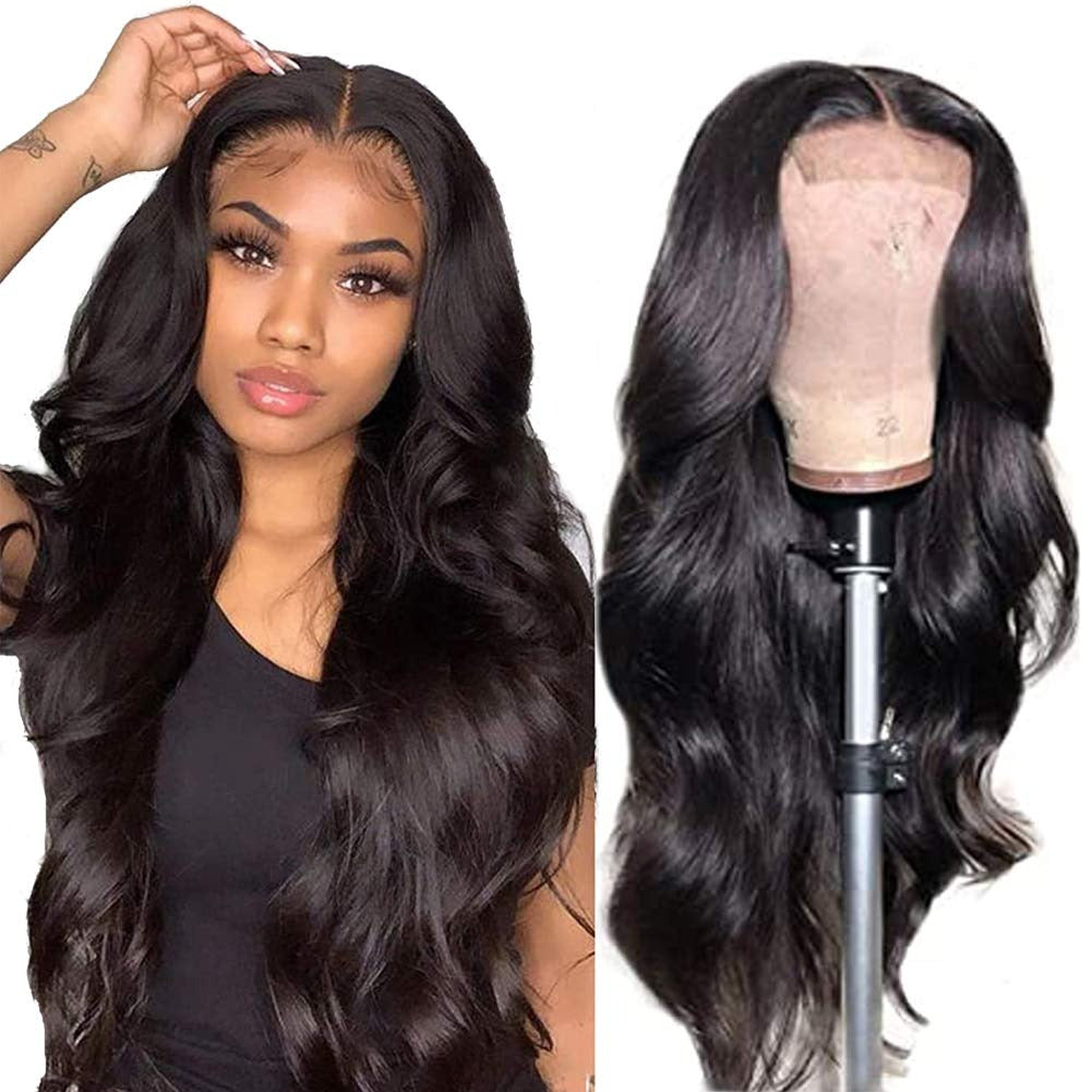 13x4 HD Transparent Lace Frontal Straight Human Hair Wigs 200% Density - Horizon Bliss