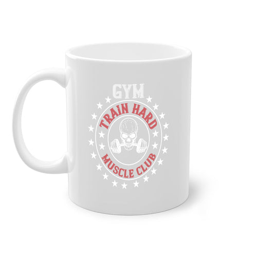 gym train hard mucle club 95#- gym-Mug / Coffee Cup