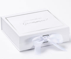 Will You Be My groomsman? Proposal Box White -  Border - Horizon Bliss