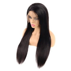 13x4 HD Transparent Lace Frontal Straight Human Hair Wigs 200% Density - Horizon Bliss