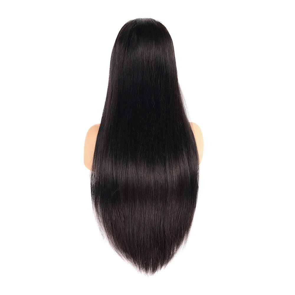 13x4 HD Transparent Lace Frontal Straight Human Hair Wigs 200% Density - Horizon Bliss