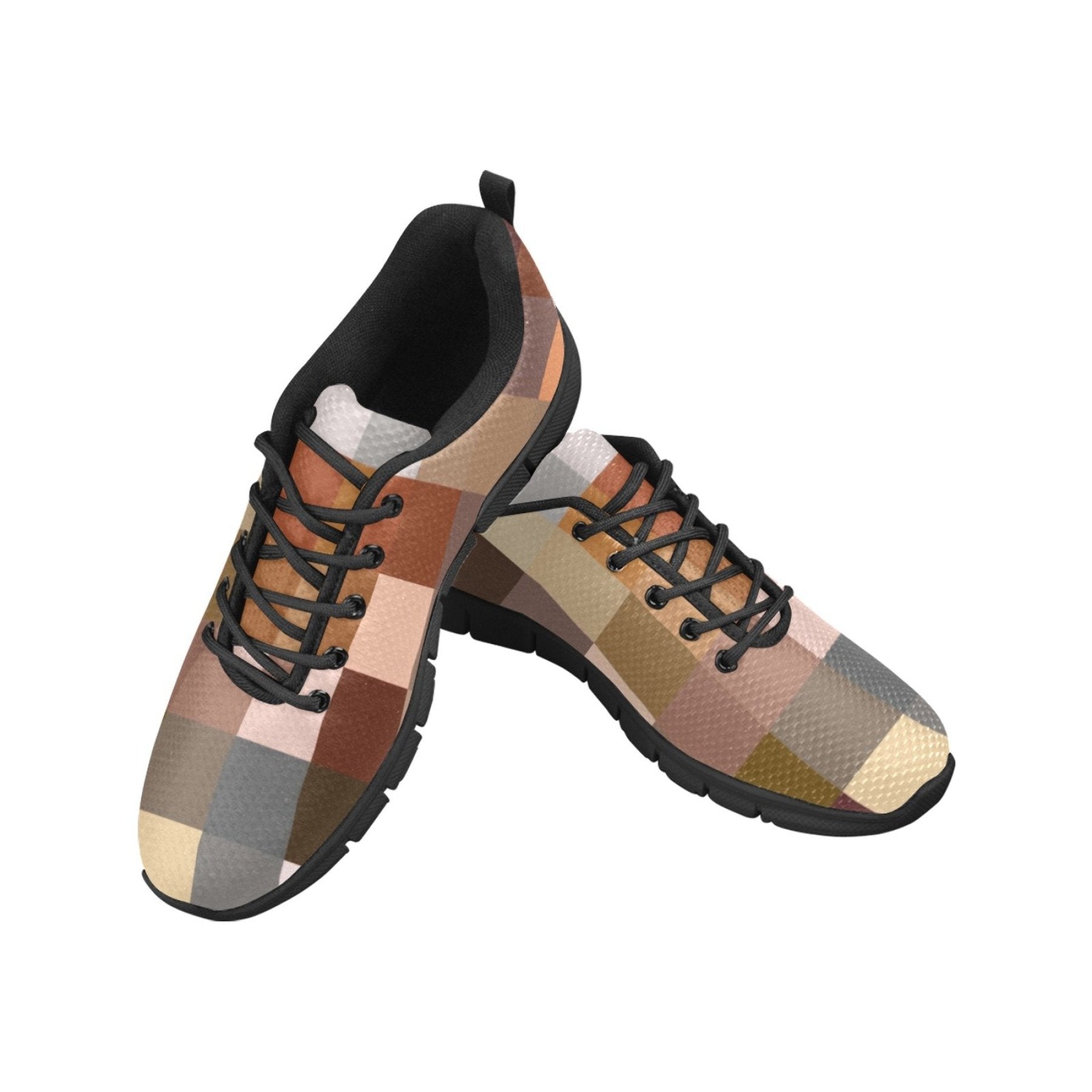 Womens Sneakers, Brown Running Shoes - Horizon Bliss