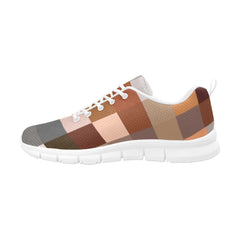 Womens Sneakers, Brown Running Shoes - Horizon Bliss