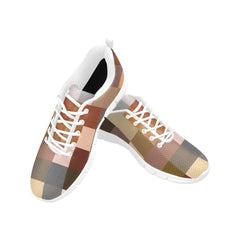 Womens Sneakers, Brown Running Shoes - Horizon Bliss