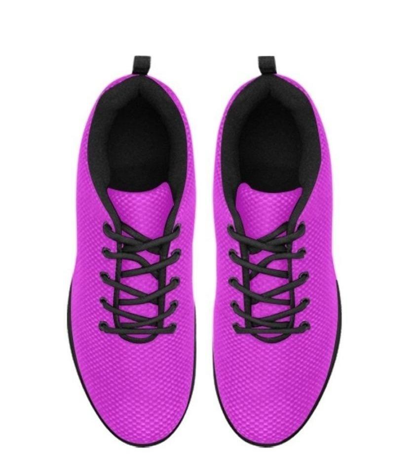 Womens Sneakers, Purple And Black Running Shoes - Horizon Bliss