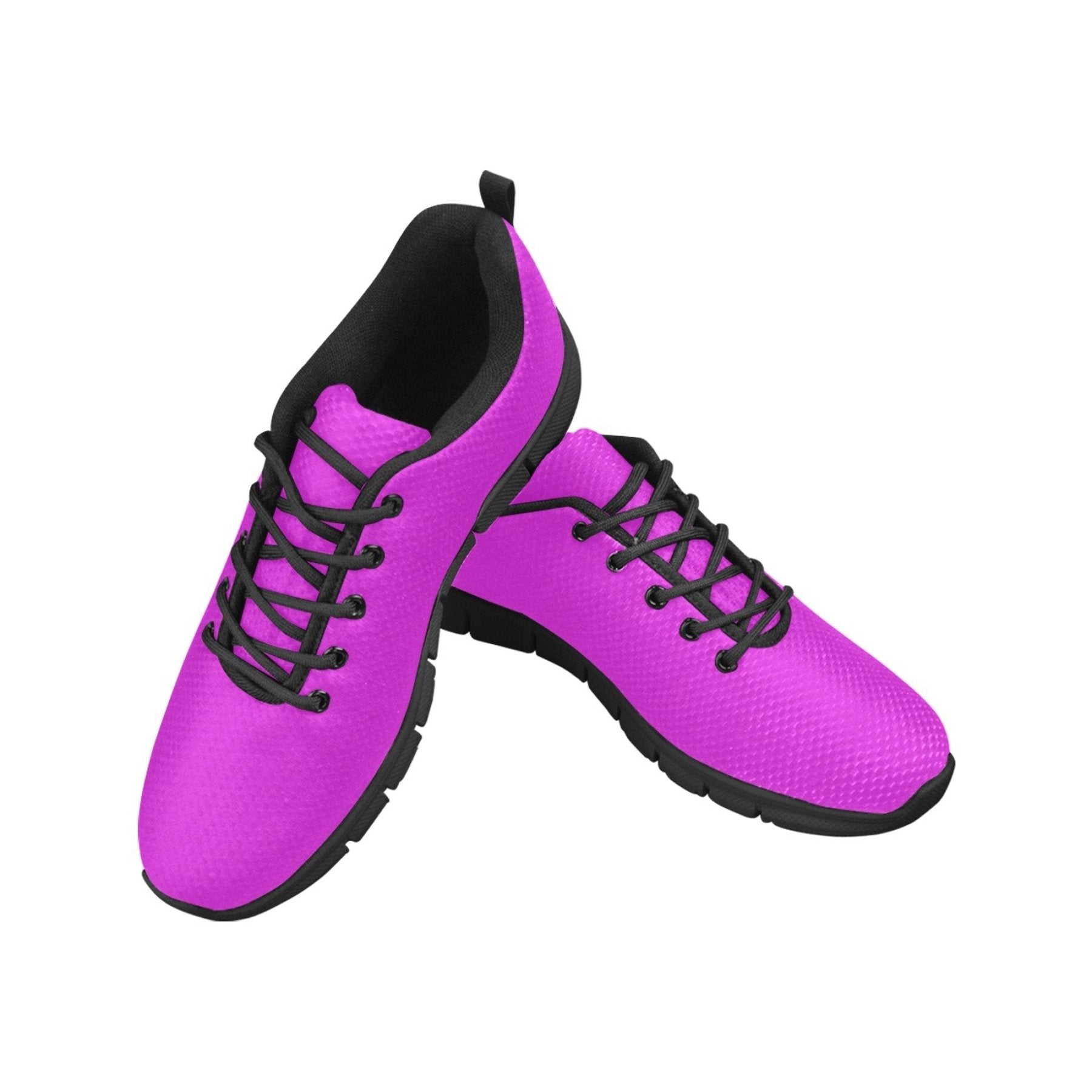 Womens Sneakers, Purple And Black Running Shoes - Horizon Bliss