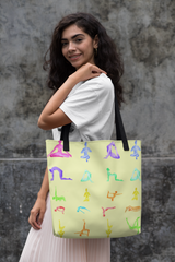 Yoga Sanctuary Everyday Yellow Tote Bag - Horizon Bliss